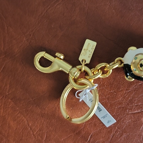 NWT! Coach Cruella De Vil Bear Bag Charm! - Picture 5 of 13